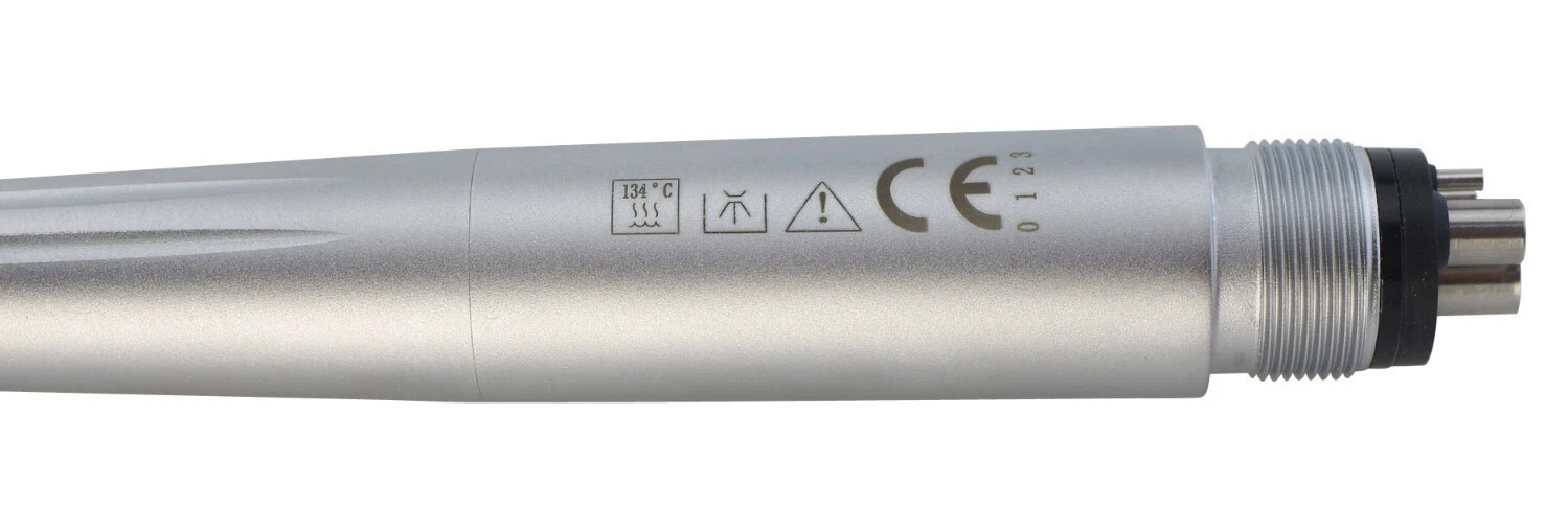 BEING 401P45‑M4E Dental 45‑Degree Surgical Turbine Handpiece with 4‑Hole & LED Lamp